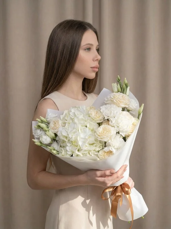Букет цветов «Жемчужина»
